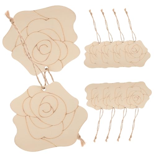 HAPINARY Unbehandelte Holzblumen Anhänger Teiliges aus Holz für DIY Bastelprojekte Bemalbare Holzornamente für Kinderhandwerk Kreative Holzblumen für Hochzeit Geburtstag und Dekoration HAPINARY Unbehandelte Holzblumen Anhänger Teiliges aus Holz für DIY Bastelprojekte Bemalbare Holzornamente für Kinderhandwerk Kreative Holzblumen für Hochzeit Geburtstag und Dekoration von HAPINARY