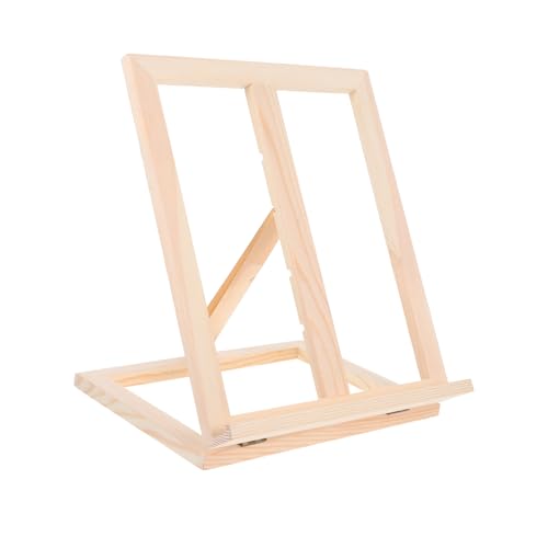 HAPINARY Verstellbare Holz Tischstaffelei Klappbar Stabile Kunst Staffelei für Öl und Aquarellmalerei Tragbarer Desktop Malständer für Studenten mit Facher Höhenverstellung HAPINARY Verstellbare Holz Tischstaffelei Klappbar Stabile Kunst Staffelei für Öl und Aquarellmalerei Tragbarer Desktop Malständer für Studenten mit Facher Höhenverstellung von HAPINARY