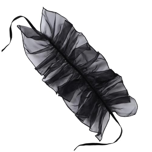 HAPINARY Vintage Rüschen Stehkragen Abnehmbarer Falscher Kragen Organza Für Damen Renaissance Kostüm Accessoire Cosplay Party Alltag HAPINARY Vintage Rüschen Stehkragen Abnehmbarer Falscher Kragen Organza Für Damen Renaissance Kostüm Accessoire Cosplay Party Alltag von HAPINARY