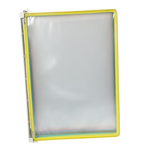 HAPINARY Wandmontierter Dokumentenhalter Transparent Seitiger Wandregal Aktenhalter Platzsparend Flexibler Wandordner für Büro Schule HAPINARY Wandmontierter Dokumentenhalter Transparent Seitiger Wandregal Aktenhalter Platzsparend Flexibler Wandordner für Büro Schule von HAPINARY