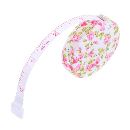 HAPINARY Weiches Maßband mit Blumenmuster Flexibles Maßband für Körpermaße Nähen und Gewichtsverlust für Präzises Stofflineal HAPINARY Weiches Maßband mit Blumenmuster Flexibles Maßband für Körpermaße Nähen und Gewichtsverlust für Präzises Stofflineal von HAPINARY