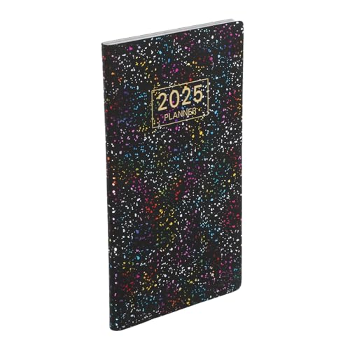 HAPINARY Wochenplaner Schlanker Hardcover Notizblock mit Strapazierfähiger Hülle für Zukunftsplanung und Organisation von Terminen Leicht und Tragbar für Schule von HAPINARY