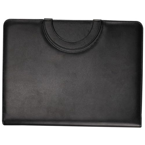 HAPINARY Zippered Business Portfolio Schreibmappe aus Langlebigem Material Handlich Leicht für Büro Geschäftsreisen Multifunktionale Dokumentenmappe mit Notizblock Unisex Professioneller HAPINARY Zippered Business Portfolio Schreibmappe aus Langlebigem Material Handlich Leicht für Büro Geschäftsreisen Multifunktionale Dokumentenmappe mit Notizblock Unisex Professioneller von HAPINARY