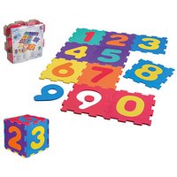 HAPPY PEOPLE® Spielmatte Zahlen mehrfarbig 90,0 x 90,0 cm von HAPPY PEOPLE®