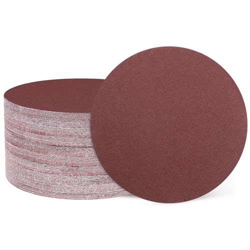 HARFINGTON 100 Stück 15,2 cm Schleifscheiben, Körnung 150, Klett-Schleifpapier, Exzenterschleifer-Pads für Holzbearbeitung, Automobil, Metallpolieren HARFINGTON 100 Stück 15,2 cm Schleifscheiben, Körnung 150, Klett-Schleifpapier, Exzenterschleifer-Pads für Holzbearbeitung, Automobil, Metallpolieren von HARFINGTON