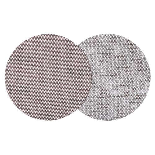 HARFINGTON 12,7 cm Netz-Schleifscheibe, 5 Stück, 80er-Körnung, staubfrei, Trockenbau-Schleifpapier, Klett-Schleifpads für Trockenbau-Kittböden HARFINGTON 12,7 cm Netz-Schleifscheibe, 5 Stück, 80er-Körnung, staubfrei, Trockenbau-Schleifpapier, Klett-Schleifpads für Trockenbau-Kittböden von HARFINGTON