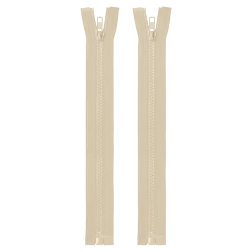 HARFINGTON 2 Stück #5 Näh-Reißverschlüsse, 25,4 cm, Harz, versteckter Ersatzspulen-Reißverschluss für Heimwerker, Handwerk, Tasche, Kleidung, Heimtextilien, Kleidung, Beige HARFINGTON 2 Stück #5 Näh-Reißverschlüsse, 25,4 cm, Harz, versteckter Ersatzspulen-Reißverschluss für Heimwerker, Handwerk, Tasche, Kleidung, Heimtextilien, Kleidung, Beige von HARFINGTON