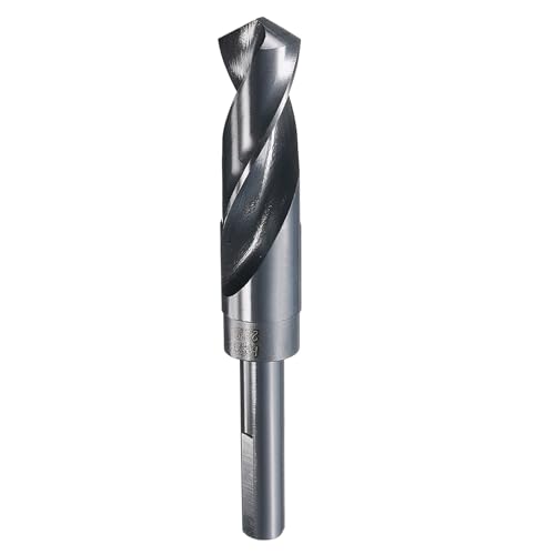 HARFINGTON 22,5 mm Bohrer, 1,27 cm, reduzierter Schaft, 3-flach, 4341 Hochgeschwindigkeitsstahl, 118 Grad, Kreuzanschliff für Kunststoff, Holz, Kupfer, Aluminium, Eisen, mittelweiches Metall HARFINGTON 22,5 mm Bohrer, 1,27 cm, reduzierter Schaft, 3-flach, 4341 Hochgeschwindigkeitsstahl, 118 Grad, Kreuzanschliff für Kunststoff, Holz, Kupfer, Aluminium, Eisen, mittelweiches Metall von HARFINGTON