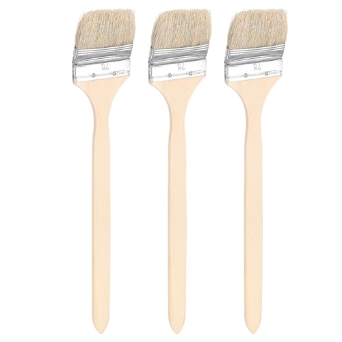 HARFINGTON 3 gebogene Heizkörper-Pinsel, 7,6 cm breit, gebogene Wandfarbe, weiche Borsten, Pinsel mit langem Holzgriff, für Heimwerker, Farbe, flache Kunst, Möbel, Schrank, Zäune, Deck HARFINGTON 3 gebogene Heizkörper-Pinsel, 7,6 cm breit, gebogene Wandfarbe, weiche Borsten, Pinsel mit langem Holzgriff, für Heimwerker, Farbe, flache Kunst, Möbel, Schrank, Zäune, Deck von HARFINGTON