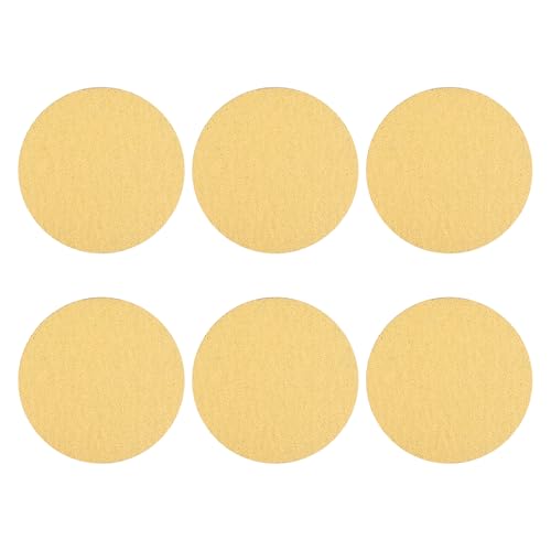 HARFINGTON 30 Stück 15,2 cm Schleifscheiben, Körnung 40, Klett-Schleifpapier, Exzenterschleifer-Pads für Holzbearbeitung, Automobil, Metallpolitur, Gelb, 30 Stück HARFINGTON 30 Stück 15,2 cm Schleifscheiben, Körnung 40, Klett-Schleifpapier, Exzenterschleifer-Pads für Holzbearbeitung, Automobil, Metallpolitur, Gelb, 30 Stück von HARFINGTON