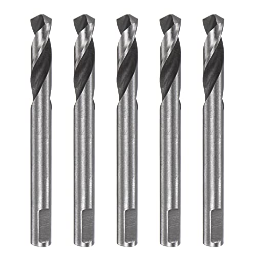 HARFINGTON 5 Stück HSS Bohrer 5 mm x 55 mm für Lochsägen, Dornbohrer, Ersatz für dickes Metallschneiden HARFINGTON 5 Stück HSS Bohrer 5 mm x 55 mm für Lochsägen, Dornbohrer, Ersatz für dickes Metallschneiden von HARFINGTON