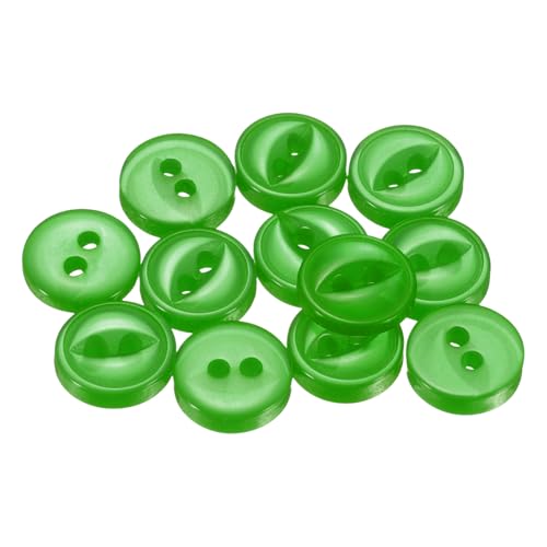 HARFINGTON 50 Stück 14L grüne runde Nähknöpfe 9 mm 11/32 Zoll Harz 2-Loch-Fischaugen-Bastelknöpfe DIY Ersatzknöpfe für Bastelarbeiten, Hosen, Kleid, Rock, Kleidung, Verschlussknöpfe HARFINGTON 50 Stück 14L grüne runde Nähknöpfe 9 mm 11/32 Zoll Harz 2-Loch-Fischaugen-Bastelknöpfe DIY Ersatzknöpfe für Bastelarbeiten, Hosen, Kleid, Rock, Kleidung, Verschlussknöpfe von HARFINGTON