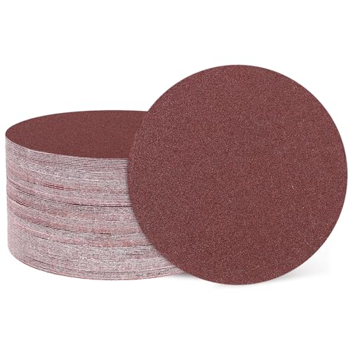 HARFINGTON 50 Stück 5,1 cm Schleifscheiben, Körnung 180, Klett-Schleifpapier, Exzenterschleifer-Pads für Holzbearbeitung, Automobil, Metallpolieren HARFINGTON 50 Stück 5,1 cm Schleifscheiben, Körnung 180, Klett-Schleifpapier, Exzenterschleifer-Pads für Holzbearbeitung, Automobil, Metallpolieren von HARFINGTON