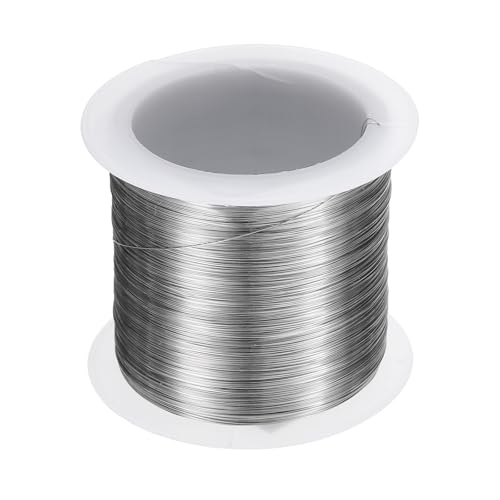 HARFINGTON Artistic Wire Schmuckdraht, 380 m Länge, 32 Gauge, Edelstahl, anlaufgeschützt, Perlenstickerei für Schmuckherstellung, Zubehör, Basteln HARFINGTON Artistic Wire Schmuckdraht, 380 m Länge, 32 Gauge, Edelstahl, anlaufgeschützt, Perlenstickerei für Schmuckherstellung, Zubehör, Basteln von HARFINGTON