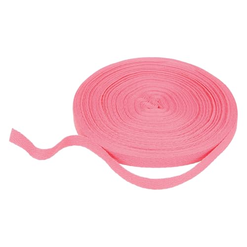 HARFINGTON Baumwoll-Twillband, 0,95 cm, 22,7 m, Fischgräten-Gurtband, Rolle, Schrägband, zum Basteln, Nähen, Geschenkverpacken, Rosa HARFINGTON Baumwoll-Twillband, 0,95 cm, 22,7 m, Fischgräten-Gurtband, Rolle, Schrägband, zum Basteln, Nähen, Geschenkverpacken, Rosa von HARFINGTON
