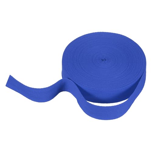 HARFINGTON Baumwoll-Twillband, 3,8 cm, 22 m, Fischgräten-Gurtband, Rolle, Schrägband für Bastelarbeiten, Nähen, Geschenkverpackungen, Hellblau HARFINGTON Baumwoll-Twillband, 3,8 cm, 22 m, Fischgräten-Gurtband, Rolle, Schrägband für Bastelarbeiten, Nähen, Geschenkverpackungen, Hellblau von HARFINGTON