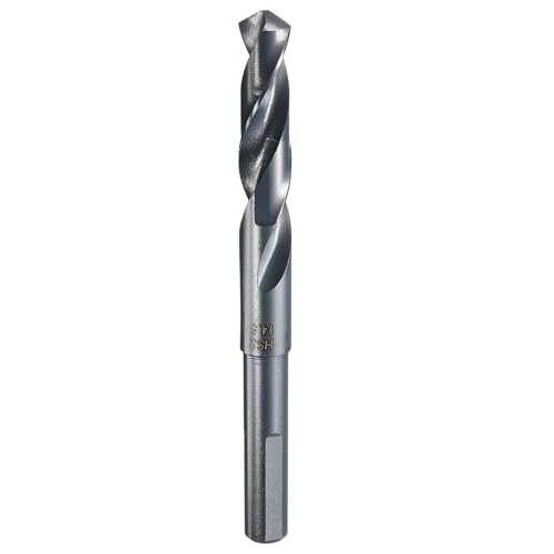 HARFINGTON Bohrer, 14,5 mm, reduzierter Schaft, 3-flach, 4341, Hochgeschwindigkeitsstahl, 118 Grad, Kreuzanschliff für Kunststoff, Holz, Kupfer, Aluminium, Eisen, mittelweiches Metall HARFINGTON Bohrer, 14,5 mm, reduzierter Schaft, 3-flach, 4341, Hochgeschwindigkeitsstahl, 118 Grad, Kreuzanschliff für Kunststoff, Holz, Kupfer, Aluminium, Eisen, mittelweiches Metall von HARFINGTON