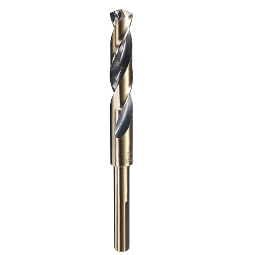HARFINGTON Bohrer, 14 mm, reduzierter Schaft, 3-flach, 4341, Hochgeschwindigkeitsstahl, 135 Grad, Kreuzanschliff für mittelweiches Metall, Kupfer, Aluminium, Eisen, Kunststoff, Holz, 2 Stück HARFINGTON Bohrer, 14 mm, reduzierter Schaft, 3-flach, 4341, Hochgeschwindigkeitsstahl, 135 Grad, Kreuzanschliff für mittelweiches Metall, Kupfer, Aluminium, Eisen, Kunststoff, Holz, 2 Stück von HARFINGTON