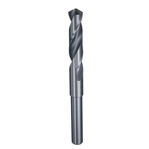 HARFINGTON Bohrer, 15 mm, reduzierter Schaft, rund, 4241, Hochgeschwindigkeitsstahl, Nitrieren, schwarz, 118°-Standardspitze für Kunststoff, Holz, Kupfer, Aluminium, Eisen, mittelweiches Metall HARFINGTON Bohrer, 15 mm, reduzierter Schaft, rund, 4241, Hochgeschwindigkeitsstahl, Nitrieren, schwarz, 118°-Standardspitze für Kunststoff, Holz, Kupfer, Aluminium, Eisen, mittelweiches Metall von HARFINGTON