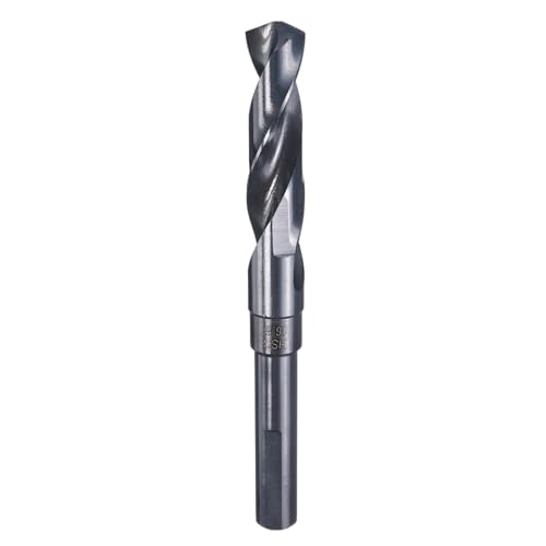 HARFINGTON Bohrer, 16,5 mm, reduzierter Schaft, 4341 HSS-Drehung, 135 Grad, Kreuzanschliff für mittelweiche Materialien, Kupfer, Aluminium, Eisen, Kunststoff, Holz HARFINGTON Bohrer, 16,5 mm, reduzierter Schaft, 4341 HSS-Drehung, 135 Grad, Kreuzanschliff für mittelweiche Materialien, Kupfer, Aluminium, Eisen, Kunststoff, Holz von HARFINGTON