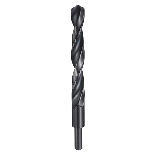 HARFINGTON Bohrer, 16 mm, reduzierter Schaft, rund, 4241, Hochgeschwindigkeitsstahl, Nitrieren, schwarz, 118°-Standardspitze für Kunststoff, Holz, Kupfer, Aluminium, Eisen, mittelweiches Metall HARFINGTON Bohrer, 16 mm, reduzierter Schaft, rund, 4241, Hochgeschwindigkeitsstahl, Nitrieren, schwarz, 118°-Standardspitze für Kunststoff, Holz, Kupfer, Aluminium, Eisen, mittelweiches Metall von HARFINGTON
