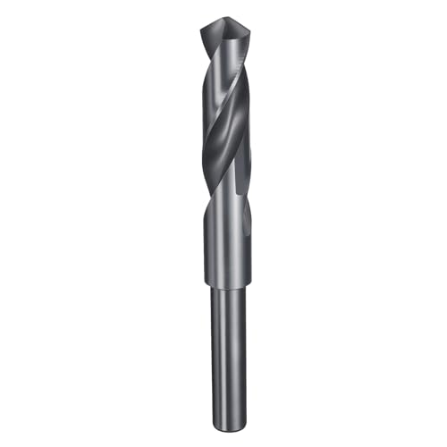 HARFINGTON Bohrer, 17 mm, reduzierter Schaft, rund, 4241, Hochgeschwindigkeitsstahl, Nitrieren, schwarz, 118°-Standardspitze für Kunststoff, Holz, Kupfer, Aluminium, Eisen, mittelweiches Metall HARFINGTON Bohrer, 17 mm, reduzierter Schaft, rund, 4241, Hochgeschwindigkeitsstahl, Nitrieren, schwarz, 118°-Standardspitze für Kunststoff, Holz, Kupfer, Aluminium, Eisen, mittelweiches Metall von HARFINGTON