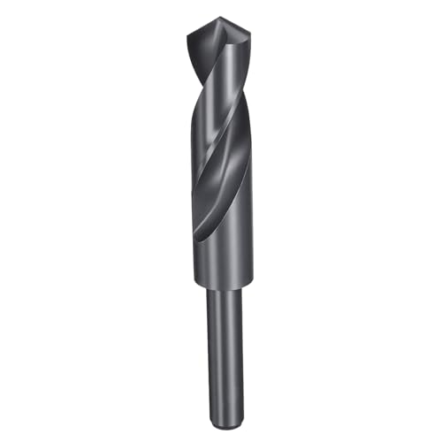 HARFINGTON Bohrer, 21 mm, reduzierter Schaft, rund, 4241, Hochgeschwindigkeitsstahl, Nitrieren, schwarz, 118°-Standardspitze für Kunststoff, Holz, Kupfer, Aluminium, Eisen, mittelweiches Metall HARFINGTON Bohrer, 21 mm, reduzierter Schaft, rund, 4241, Hochgeschwindigkeitsstahl, Nitrieren, schwarz, 118°-Standardspitze für Kunststoff, Holz, Kupfer, Aluminium, Eisen, mittelweiches Metall von HARFINGTON