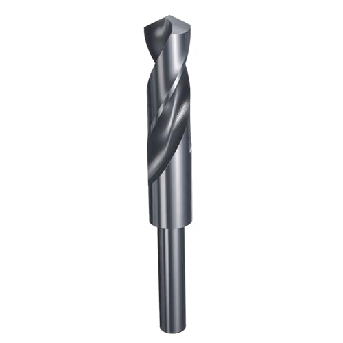 HARFINGTON Bohrer, 21 mm, reduzierter Schaft, rund, 4341, Hochgeschwindigkeitsstahl, Nitrieren, schwarz, 118°-Standardspitze für Kunststoff, Holz, Kupfer, Aluminium, Eisen, mittelweiches Metall HARFINGTON Bohrer, 21 mm, reduzierter Schaft, rund, 4341, Hochgeschwindigkeitsstahl, Nitrieren, schwarz, 118°-Standardspitze für Kunststoff, Holz, Kupfer, Aluminium, Eisen, mittelweiches Metall von HARFINGTON