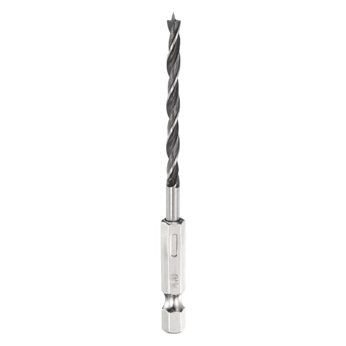 HARFINGTON Brad Point Bohrer, 4 mm Durchmesser, Lagerstahl, 1/4 Zoll Sechskantschaft, Holzbohrer, 4,3 cm Arbeitslänge, Spiralbohrwerkzeug für Holzbearbeitung, Weichholz, Sperrholz, Kunststoff HARFINGTON Brad Point Bohrer, 4 mm Durchmesser, Lagerstahl, 1/4 Zoll Sechskantschaft, Holzbohrer, 4,3 cm Arbeitslänge, Spiralbohrwerkzeug für Holzbearbeitung, Weichholz, Sperrholz, Kunststoff von HARFINGTON