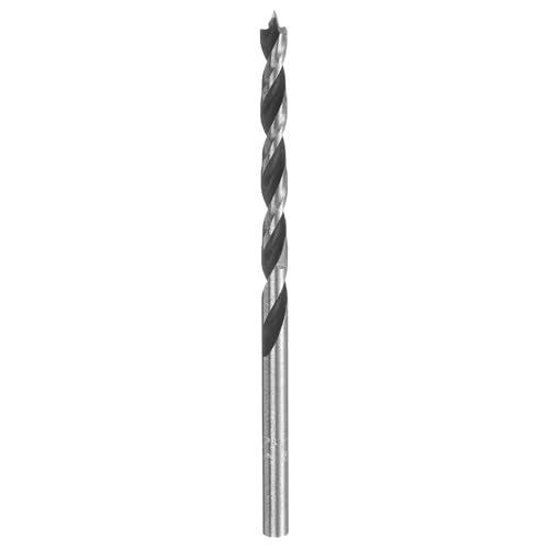 HARFINGTON Brad Point Drill Bits 3.2mm(1/20.3 cm) Dia Straight Round Shank Drill Metric Brad Point 3.2 cm Drilling Depth Spiral Twist Drill Bits for Carpenter Woodworking Plastic Rubber von HARFINGTON