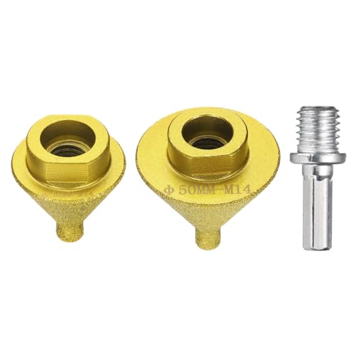 HARFINGTON Diamant-Fasen-Bit-Set, 0-3,8 cm Durchmesser, M10-Gewinde mit Adapter, Senkbohrer zum Vergrößern von Löchern für Porzellan, Fliesen, Marmor, Keramik, Glas, Steine HARFINGTON Diamant-Fasen-Bit-Set, 0-3,8 cm Durchmesser, M10-Gewinde mit Adapter, Senkbohrer zum Vergrößern von Löchern für Porzellan, Fliesen, Marmor, Keramik, Glas, Steine von HARFINGTON