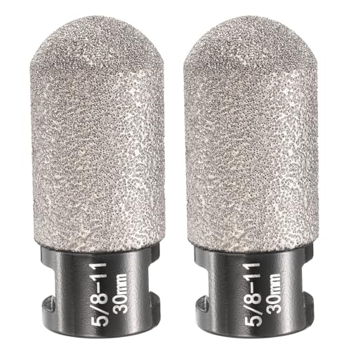 HARFINGTON Diamant-Finger-Bit, 30 mm Durchmesser, trockener Kern mit 5/8-Zoll-11-Gewinde, Diamant-Fasenbohrer zum Vergrößern, Formen, Fräsen vorhandener Löcher auf Porzellan, Fliesen, Keramik HARFINGTON Diamant-Finger-Bit, 30 mm Durchmesser, trockener Kern mit 5/8-Zoll-11-Gewinde, Diamant-Fasenbohrer zum Vergrößern, Formen, Fräsen vorhandener Löcher auf Porzellan, Fliesen, Keramik von HARFINGTON