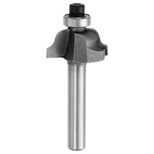 HARFINGTON Erhöhte Panel-Fräser-Bits, 0,64 cm Schaft, Ogee-Perle, 1,9 cm Durchmesser, 5/16 Zoll Schnitttiefe für die Herstellung von Schranktüren, Fenstern, Silber HARFINGTON Erhöhte Panel-Fräser-Bits, 0,64 cm Schaft, Ogee-Perle, 1,9 cm Durchmesser, 5/16 Zoll Schnitttiefe für die Herstellung von Schranktüren, Fenstern, Silber von HARFINGTON