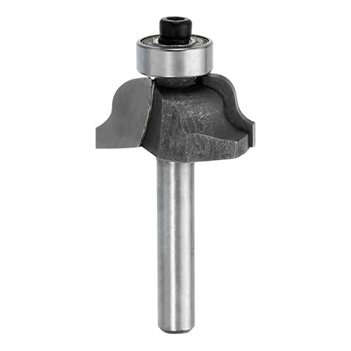 HARFINGTON Erhöhte Panel-Fräser-Bits, 0,64 cm Schaft, Ogee-Perle, 2,2 cm Durchmesser, 0,95 cm Schnitttiefe für die Herstellung von Schranktüren, Fenstern, Silber HARFINGTON Erhöhte Panel-Fräser-Bits, 0,64 cm Schaft, Ogee-Perle, 2,2 cm Durchmesser, 0,95 cm Schnitttiefe für die Herstellung von Schranktüren, Fenstern, Silber von HARFINGTON