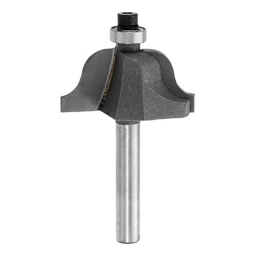 HARFINGTON Erhöhte Panel-Fräser-Bits, 0,64 cm Schaft, Ogee-Perle, 3,5 cm Durchmesser, 21/32 Zoll Schnitttiefe für die Herstellung von Schranktüren, Fenstern, Silber HARFINGTON Erhöhte Panel-Fräser-Bits, 0,64 cm Schaft, Ogee-Perle, 3,5 cm Durchmesser, 21/32 Zoll Schnitttiefe für die Herstellung von Schranktüren, Fenstern, Silber von HARFINGTON