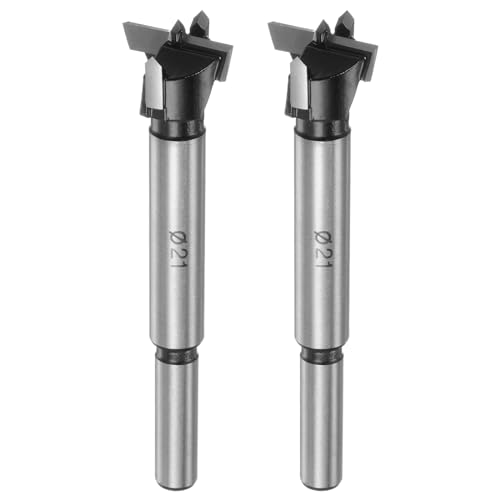 HARFINGTON Forstnerbohrer, 21 mm, Wolframkarbid, Holz, Forstnerbohrer, Schneider für Scharnierloch, Holzbearbeitung, Schwarz, 2 Stück HARFINGTON Forstnerbohrer, 21 mm, Wolframkarbid, Holz, Forstnerbohrer, Schneider für Scharnierloch, Holzbearbeitung, Schwarz, 2 Stück von HARFINGTON