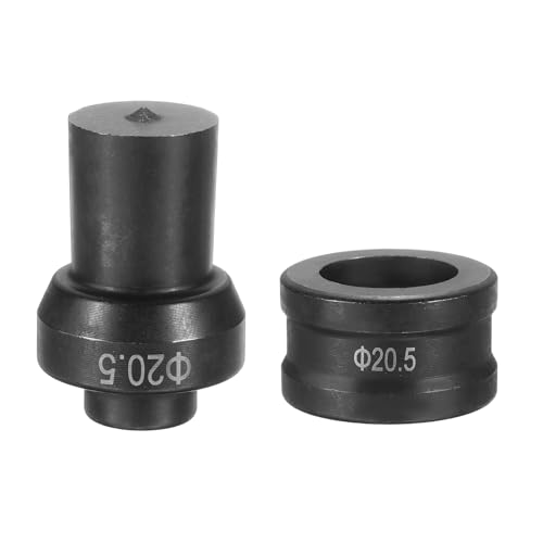 HARFINGTON Hydraulischer Lochstanzer, 20,5 mm, rundes Loch, 40CR-Stahl, elektrisches Stanzset für elektrische Stanzmaschine CH-60, Schwarz HARFINGTON Hydraulischer Lochstanzer, 20,5 mm, rundes Loch, 40CR-Stahl, elektrisches Stanzset für elektrische Stanzmaschine CH-60, Schwarz von HARFINGTON