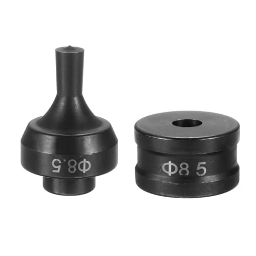 HARFINGTON Hydraulischer Lochstanzer, 8,5 mm, rundes Loch, 40CR-Stahl, elektrisches Stanzset für elektrische Stanzmaschine CH-60, Schwarz HARFINGTON Hydraulischer Lochstanzer, 8,5 mm, rundes Loch, 40CR-Stahl, elektrisches Stanzset für elektrische Stanzmaschine CH-60, Schwarz von HARFINGTON