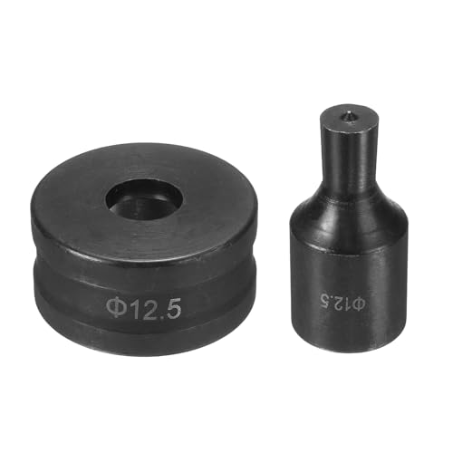 HARFINGTON Hydraulischer Lochstanzer, Durchmesser 12,5 mm, rundes Loch, 40CR-Stahl, elektrisches Stanzset für elektrische Stanzmaschine CH70, Schwarz HARFINGTON Hydraulischer Lochstanzer, Durchmesser 12,5 mm, rundes Loch, 40CR-Stahl, elektrisches Stanzset für elektrische Stanzmaschine CH70, Schwarz von HARFINGTON