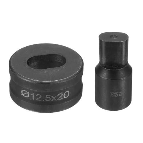 HARFINGTON Hydraulischer Lochstanzer, Durchmesser 12,5 x 20 mm, ovales Loch, 40CR-Stahl, elektrisches Stanzset für elektrische Stanzmaschine CH70, Schwarz HARFINGTON Hydraulischer Lochstanzer, Durchmesser 12,5 x 20 mm, ovales Loch, 40CR-Stahl, elektrisches Stanzset für elektrische Stanzmaschine CH70, Schwarz von HARFINGTON