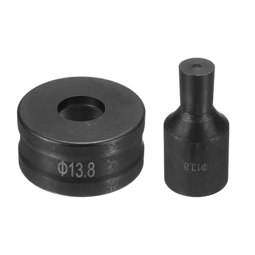 HARFINGTON Hydraulischer Lochstanzer, Durchmesser 13,8 mm, rundes Loch, 40CR-Stahl, elektrisches Stanzset für elektrische Stanzmaschine CH70, Schwarz HARFINGTON Hydraulischer Lochstanzer, Durchmesser 13,8 mm, rundes Loch, 40CR-Stahl, elektrisches Stanzset für elektrische Stanzmaschine CH70, Schwarz von HARFINGTON