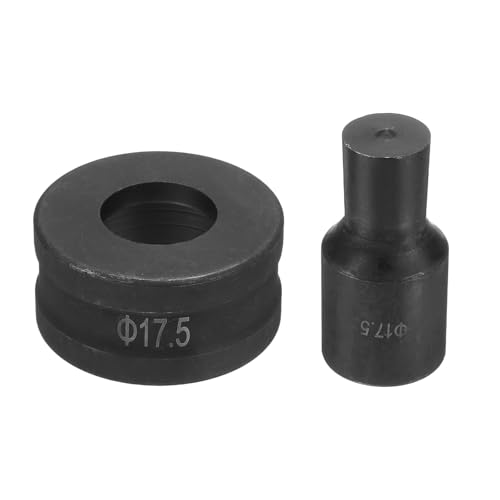 HARFINGTON Hydraulischer Lochstanzer, Durchmesser 17,5 mm, rundes Loch, 40CR-Stahl, elektrisches Stanzset für elektrische Stanzmaschine CH70, Schwarz HARFINGTON Hydraulischer Lochstanzer, Durchmesser 17,5 mm, rundes Loch, 40CR-Stahl, elektrisches Stanzset für elektrische Stanzmaschine CH70, Schwarz von HARFINGTON