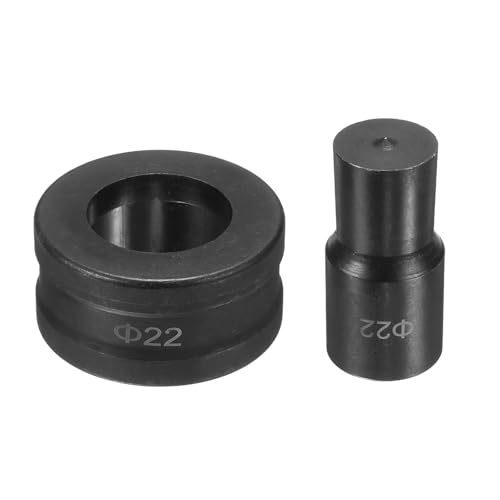 HARFINGTON Hydraulischer Lochstanzer, Durchmesser 22 mm, rundes Loch, 40CR-Stahl, elektrisches Stanzset für elektrische Stanzmaschine CH70, Schwarz HARFINGTON Hydraulischer Lochstanzer, Durchmesser 22 mm, rundes Loch, 40CR-Stahl, elektrisches Stanzset für elektrische Stanzmaschine CH70, Schwarz von HARFINGTON