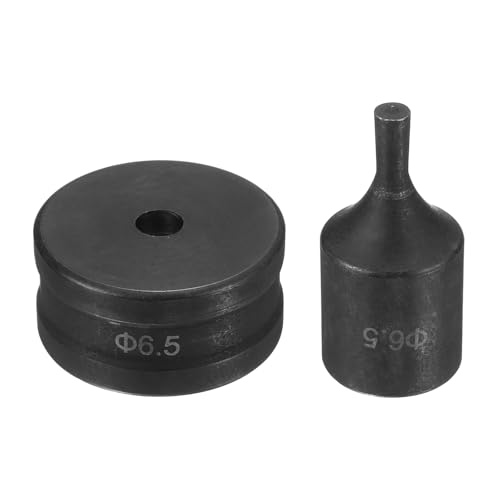 HARFINGTON Hydraulischer Lochstanzer, Durchmesser 6,5 mm, rundes Loch, 40CR-Stahl, elektrisches Stanzset für elektrische Stanzmaschine CH70, Schwarz HARFINGTON Hydraulischer Lochstanzer, Durchmesser 6,5 mm, rundes Loch, 40CR-Stahl, elektrisches Stanzset für elektrische Stanzmaschine CH70, Schwarz von HARFINGTON