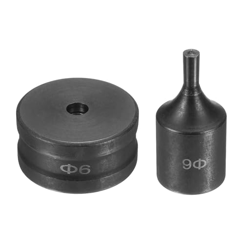 HARFINGTON Hydraulischer Lochstanzer, Durchmesser 6 mm, rundes Loch, 40CR-Stahl, elektrisches Stanzset für elektrische Stanzmaschine CH70, Schwarz HARFINGTON Hydraulischer Lochstanzer, Durchmesser 6 mm, rundes Loch, 40CR-Stahl, elektrisches Stanzset für elektrische Stanzmaschine CH70, Schwarz von HARFINGTON
