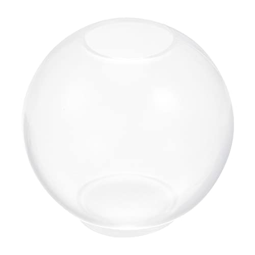 HARFINGTON Kugelform aus Silikonharz, 7,9 cm, transparent, nahtlos, runde Kugelform für Schmuck, Seife, Kerzenherstellung von HARFINGTON