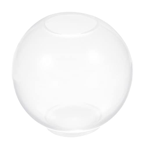 HARFINGTON Kugelform aus Silikonharz, 8,9 cm, transparent, nahtlos, runde Kugelform für Schmuck, Seife, Kerzenherstellung von HARFINGTON