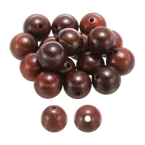 HARFINGTON Natürliche Holzperlen, 10 mm, saures Zweigholz, rund, poliert, lose Perlen, glatte Abstandshalter-Kugeln für Schmuckherstellung, Armbänder, Halsketten, Ohrringe, Basteln, 100 Stück HARFINGTON Natürliche Holzperlen, 10 mm, saures Zweigholz, rund, poliert, lose Perlen, glatte Abstandshalter-Kugeln für Schmuckherstellung, Armbänder, Halsketten, Ohrringe, Basteln, 100 Stück von HARFINGTON