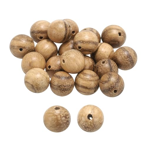 HARFINGTON Natürliche Holzperlen, 10 mm, seidiges Holz, rund, poliert, lose Perlen, glatte Abstandshalter-Kugeln für Schmuckherstellung, Armbänder, Halsketten, Ohrringe, Basteln, 100 Stück HARFINGTON Natürliche Holzperlen, 10 mm, seidiges Holz, rund, poliert, lose Perlen, glatte Abstandshalter-Kugeln für Schmuckherstellung, Armbänder, Halsketten, Ohrringe, Basteln, 100 Stück von HARFINGTON