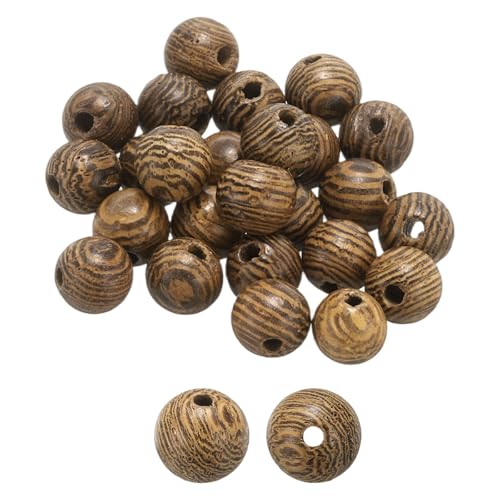 HARFINGTON Natürliche Holzperlen, 6 mm, Hühnerflügel-Holz, rund, poliert, lose Perlen, glatte Abstandshalter-Kugeln für Schmuckherstellung, Armbänder, Halsketten, Ohrringe, Basteln, 200 Stück HARFINGTON Natürliche Holzperlen, 6 mm, Hühnerflügel-Holz, rund, poliert, lose Perlen, glatte Abstandshalter-Kugeln für Schmuckherstellung, Armbänder, Halsketten, Ohrringe, Basteln, 200 Stück von HARFINGTON